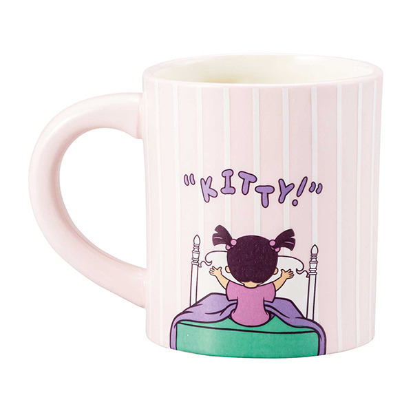 怪獸電力公司立體浮雕陶瓷馬克杯(阿布房間的門)