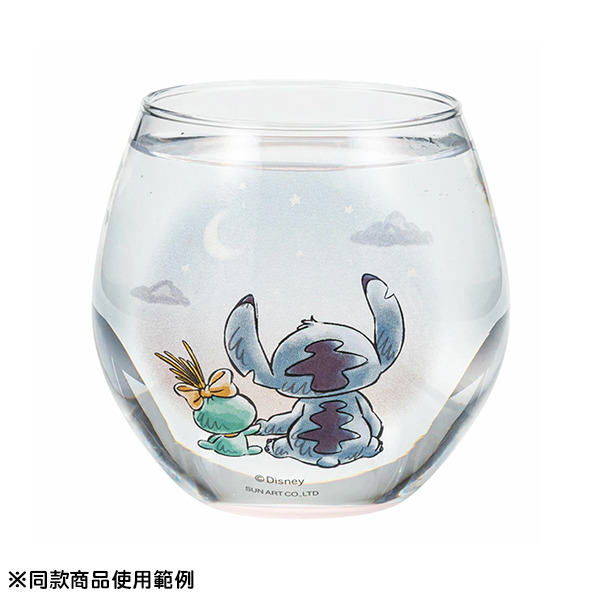 史迪奇日製不倒翁玻璃杯(夜空)