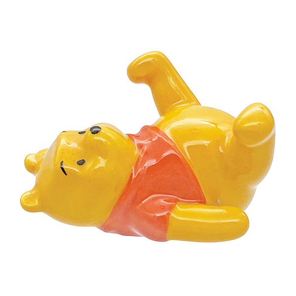 小熊維尼造型陶瓷筷架(躺臥)