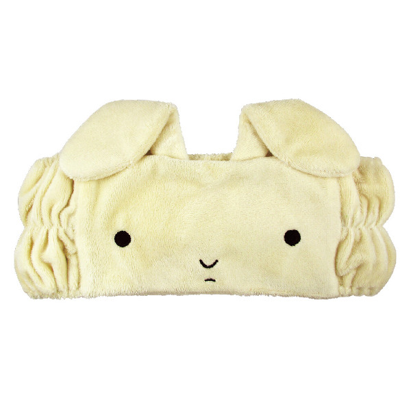 妮妮的兔兔型沐浴用束髮帶(大臉)