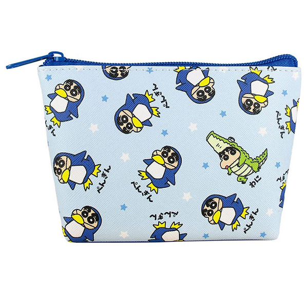 蠟筆小新船型化妝包(百變小新-企鵝裝)