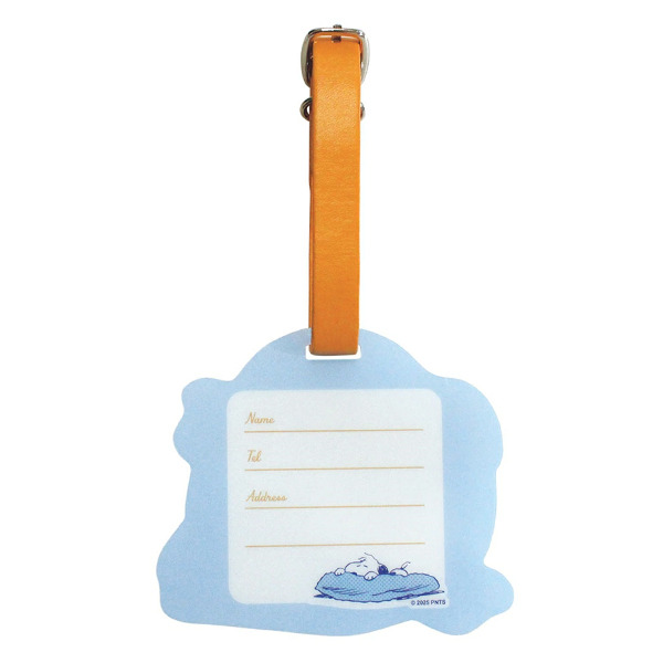 SNOOPY壓克力行李吊牌(放鬆系列-Chill out)