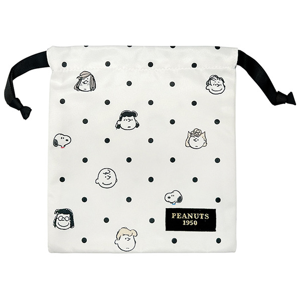 SNOOPY束口袋(圓點系列2 )