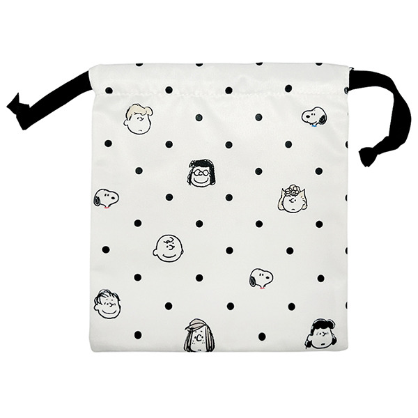 SNOOPY束口袋(圓點系列2 )