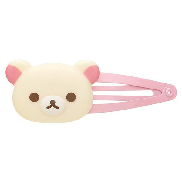 小白熊造型髮夾組-一組2個入(大臉)