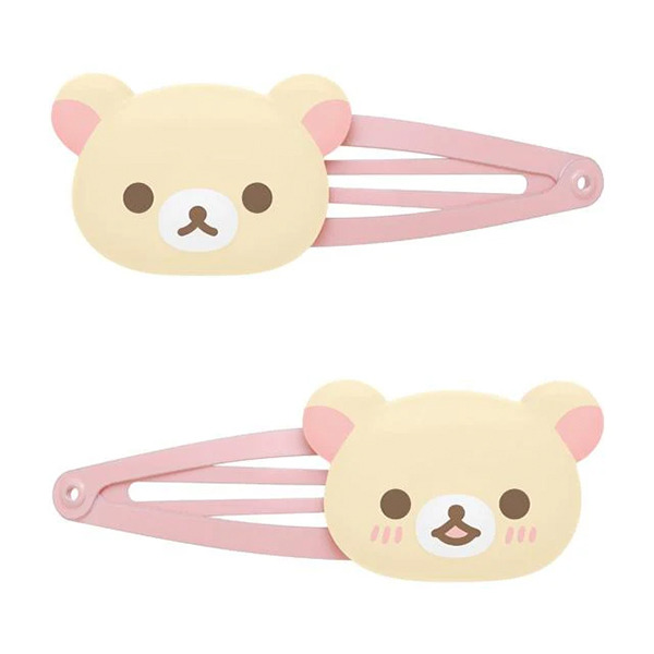 小白熊造型髮夾組-一組2個入(大臉)
