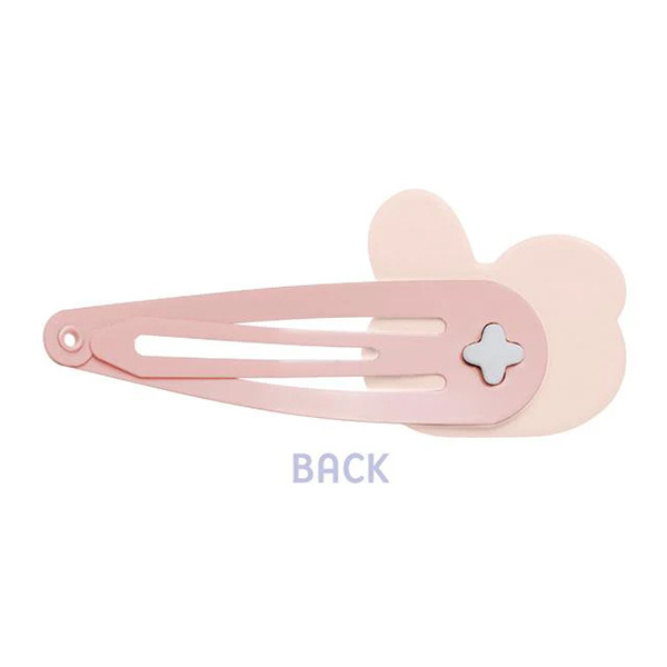 Kumausa兔子熊造型髮夾組-一組2個入(大臉)