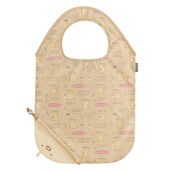 炸豬排ECORON環保購物袋(大臉)