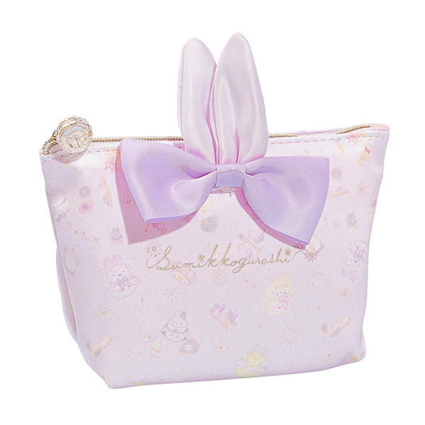 角落小夥伴緞面化妝包(奇幻魔法兔子裝)