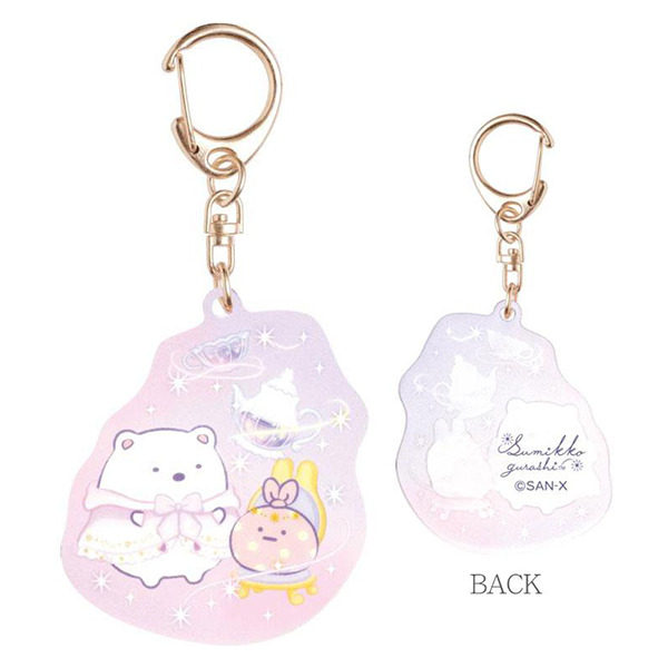 角落小夥伴壓克力造型鑰匙圈-奇幻魔法兔子裝(共6種款式，隨機出貨*1)