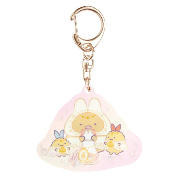 角落小夥伴壓克力造型鑰匙圈-奇幻魔法兔子裝(共6種款式，隨機出貨*1)