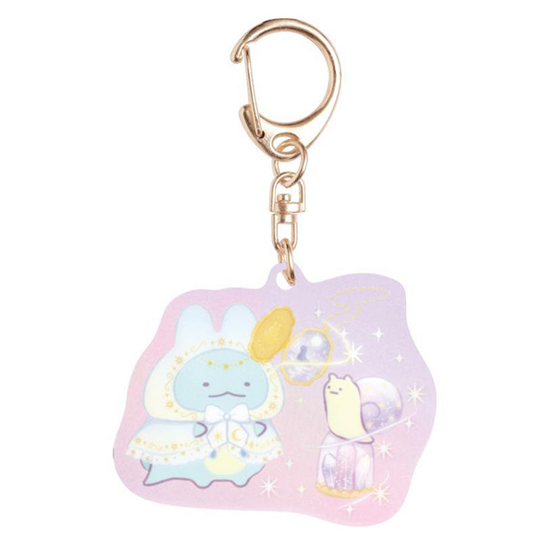 角落小夥伴壓克力造型鑰匙圈-奇幻魔法兔子裝(共6種款式，隨機出貨*1)
