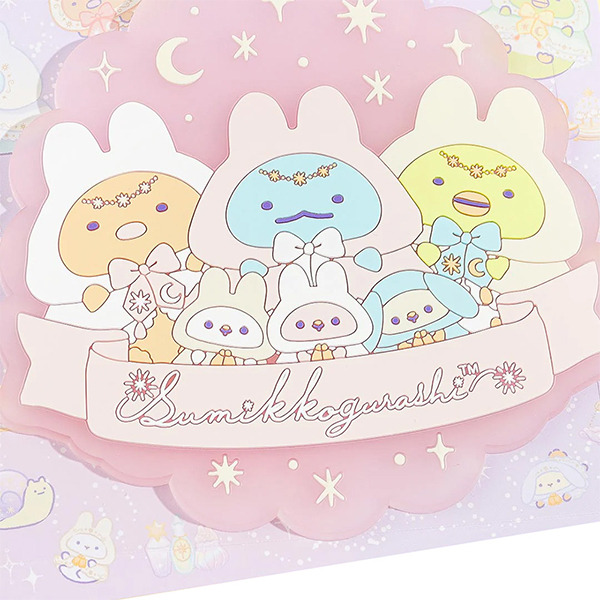 角落小夥伴矽膠杯墊(奇幻魔法兔子裝)