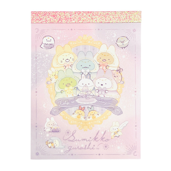 角落小夥伴日製迷你便條本(奇幻魔法兔子裝)