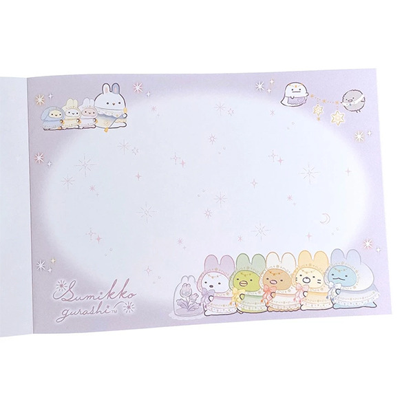 角落小夥伴日製A6便條本(奇幻魔法兔子裝)