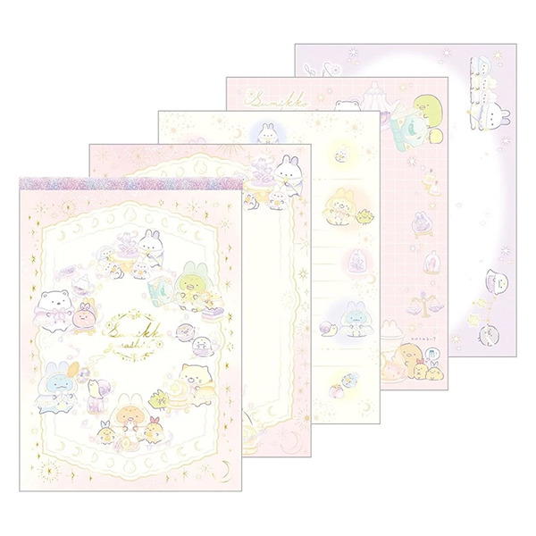 角落小夥伴日製A6便條本(奇幻魔法兔子裝)