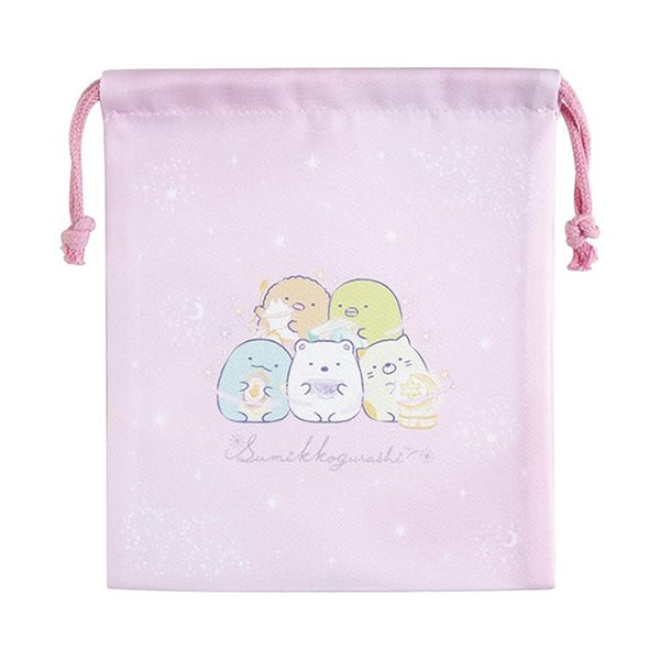 角落小夥伴束口袋組-一組3個入(奇幻魔法兔子裝)