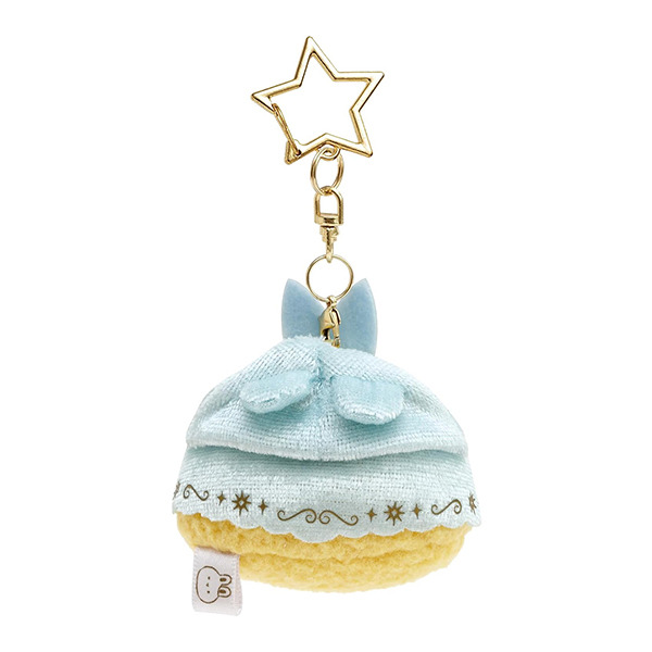 炸魚尾絨毛娃娃吊飾(奇幻魔法兔子裝)