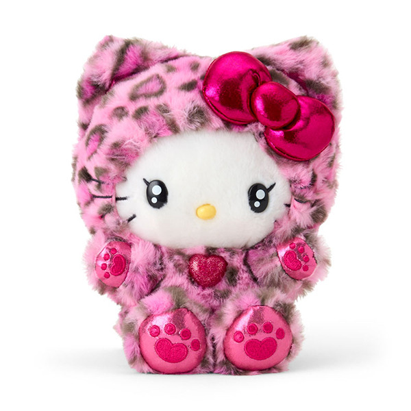 HELLO KITTY絨毛娃娃(豹紋小貓)