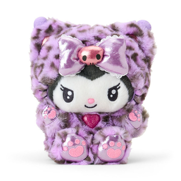 酷洛米絨毛娃娃(豹紋小貓)