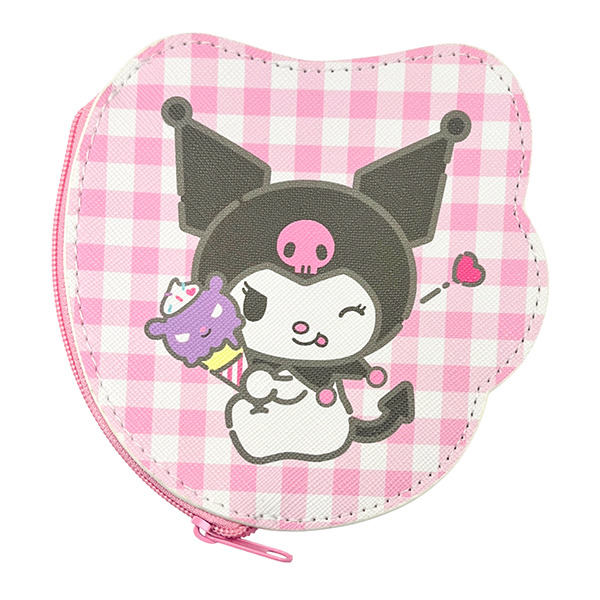酷洛米零錢包(粉彩格子冰淇淋)