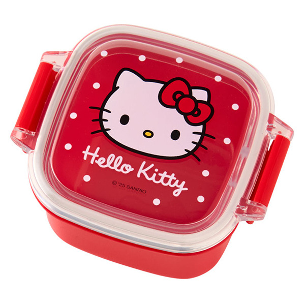 HELLO KITTY日製保鮮盒/水果盒/點心盒-160ml(大臉)
