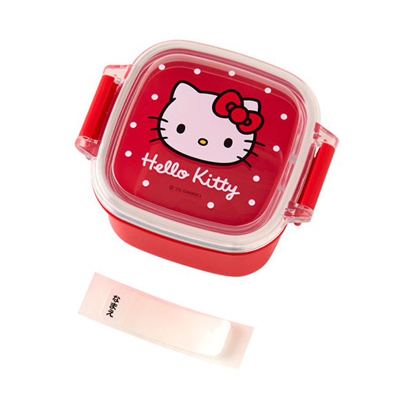 HELLO KITTY日製保鮮盒/水果盒/點心盒-160ml(大臉)