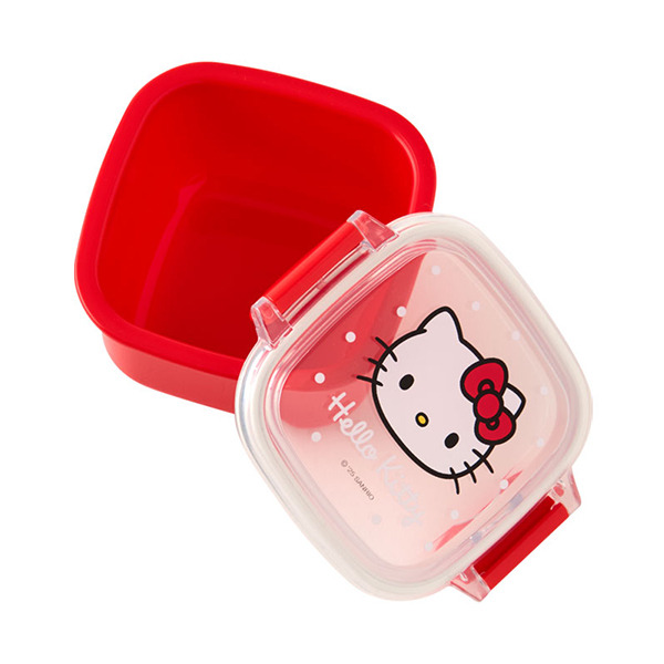 HELLO KITTY日製保鮮盒/水果盒/點心盒-160ml(大臉)