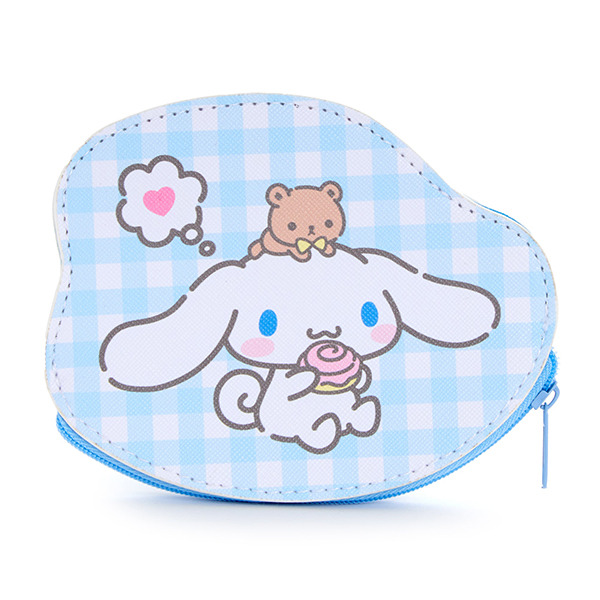 大耳狗零錢包(粉彩格子肉桂捲)