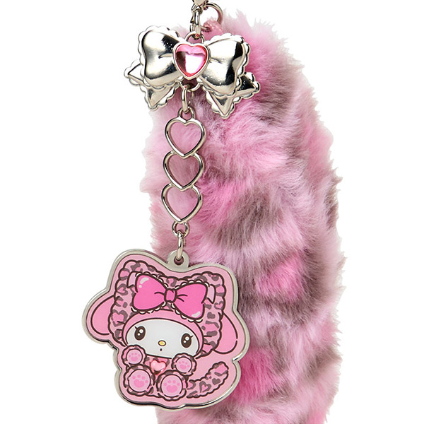 美樂蒂手機吊飾(豹紋小貓)