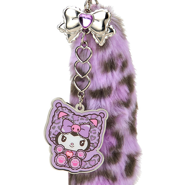 酷洛米手機吊飾(豹紋小貓)