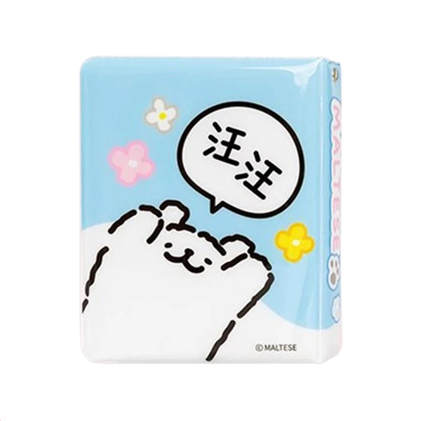 線條小狗明星小卡/拍立得收納本(舉心小白)