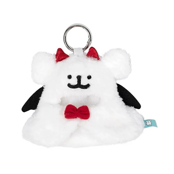 線條小狗造型迷你披風吊飾(吸血鬼小白)