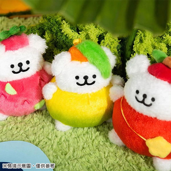 線條小狗造型玩偶吊飾(芒果小白)