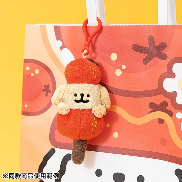 線條小狗造型玩偶吊飾(糖葫蘆串小金毛)