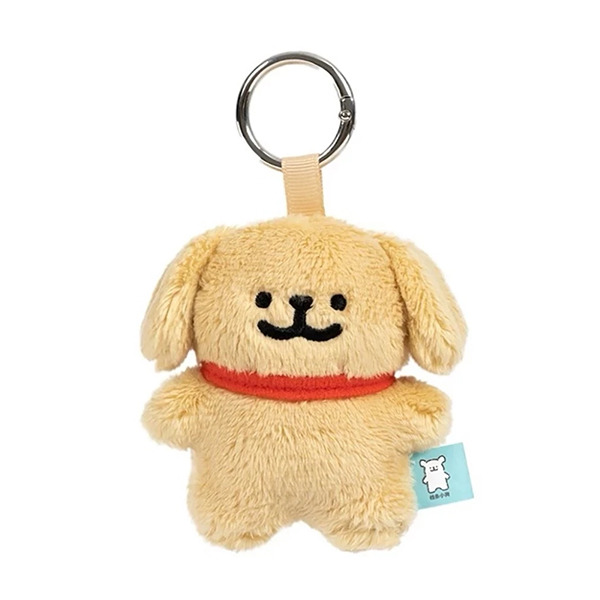 線條小狗造型玩偶吊飾(迷你小金毛)