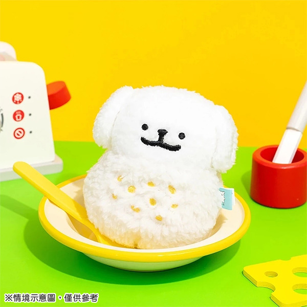 線條小狗絨毛娃娃組(芒果糯米)