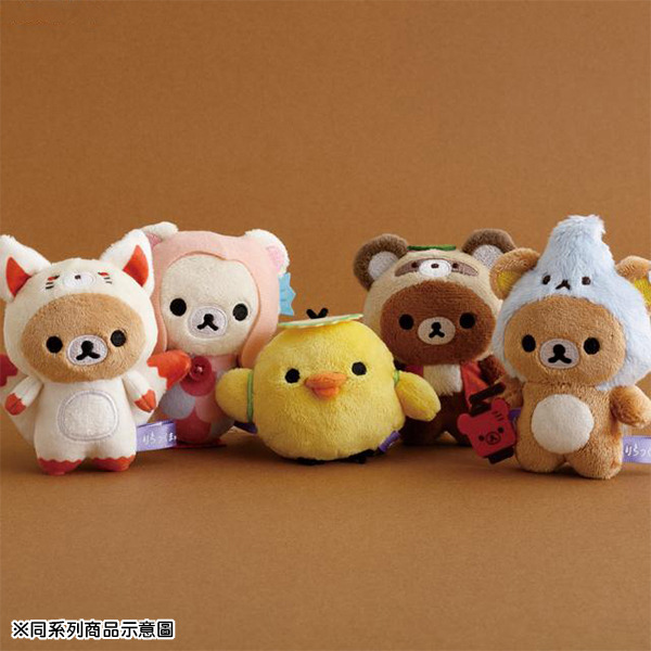 拉拉熊Q版手心尺寸迷你造型玩偶-妖怪萬聖節(5種款式，隨機出貨*1)