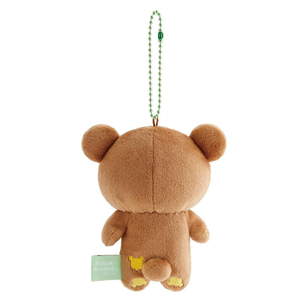 茶小熊絨毛娃娃吊飾(mochi mochi)