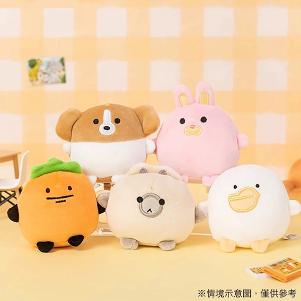 暹羅厘普紓壓絨毛娃娃/壓力球(棉花捏捏樂-厘普)