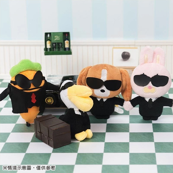 暹羅厘普玩偶造型磁鐵(總裁與保鑣-多棟)