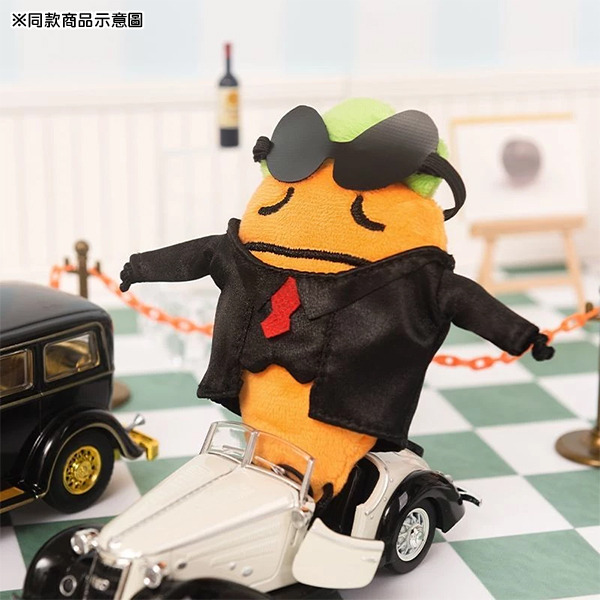 暹羅厘普玩偶造型磁鐵(總裁與保鑣-田中)