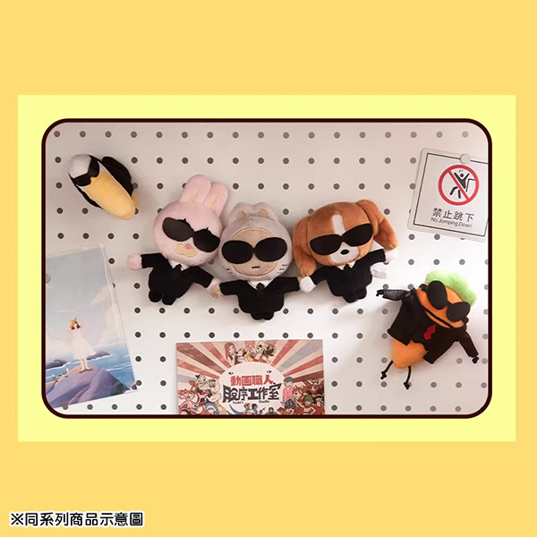 暹羅厘普玩偶造型磁鐵(總裁與保鑣-田中)