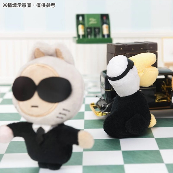 暹羅厘普玩偶造型磁鐵(總裁與保鑣-小河)