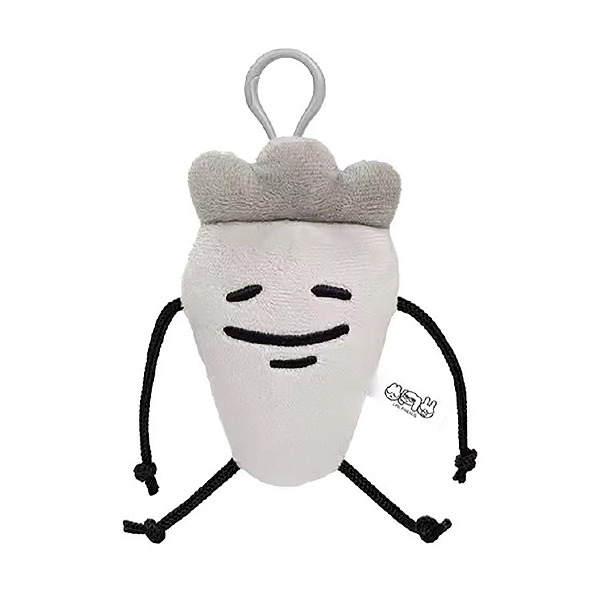 暹羅厘普造型玩偶吊飾(灰色週一-田中)