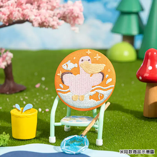 暹羅厘普刺繡徽章(小河)