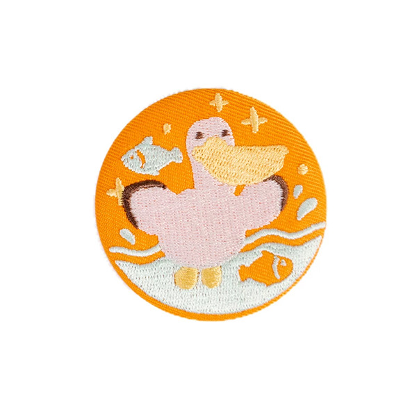 暹羅厘普刺繡徽章(小河)