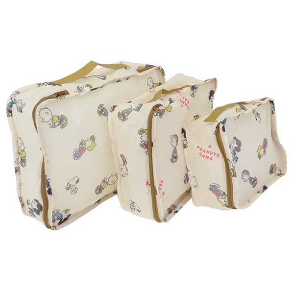 SNOOPY旅用收納袋5入組(杯子蛋糕)