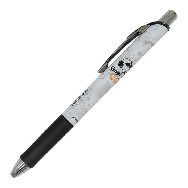 SNOOPY*Pentel ENERGEL黑色原子筆(耍酷)