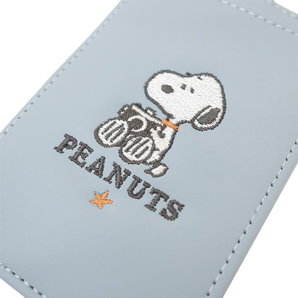 SNOOPY伸縮拉繩票卡夾(HAVE A NICE TRIP)